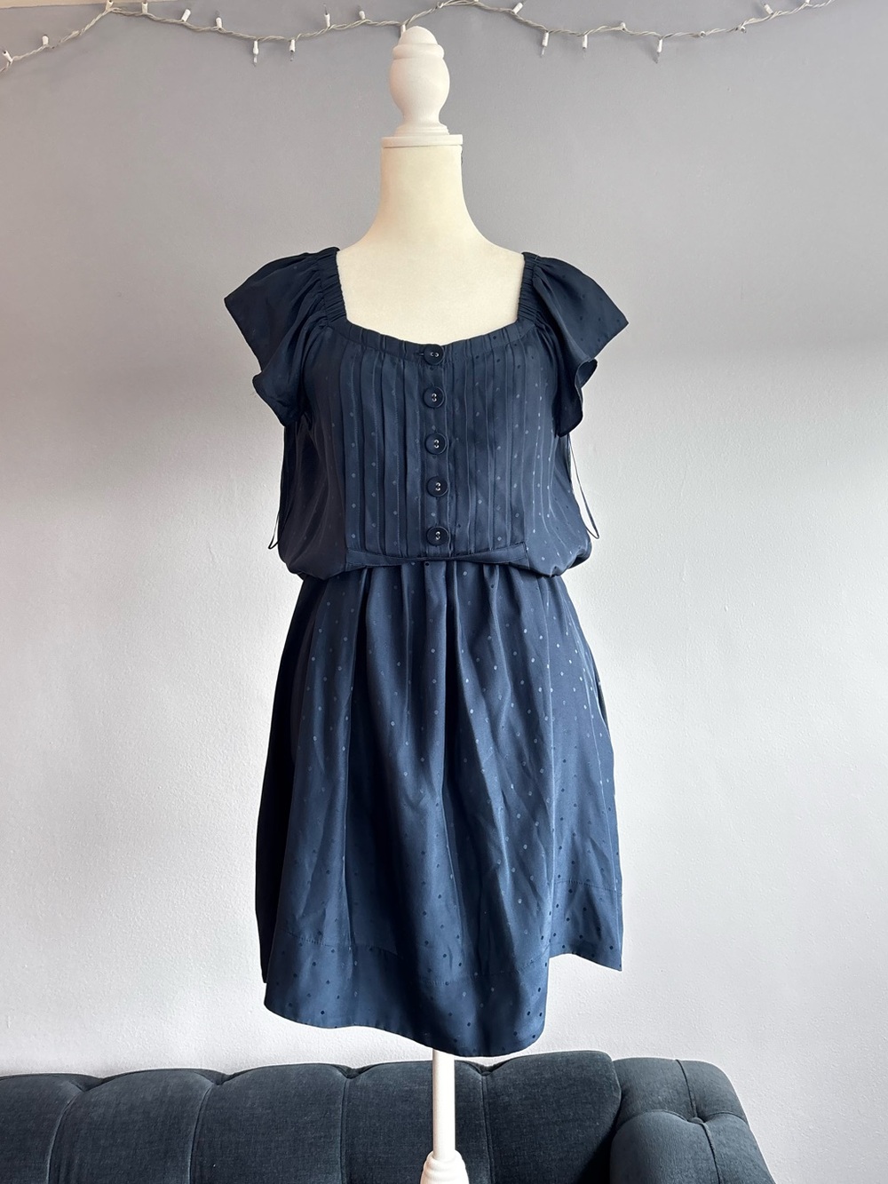 Vintage Beautiful Banana Republic 100% Silk Dress